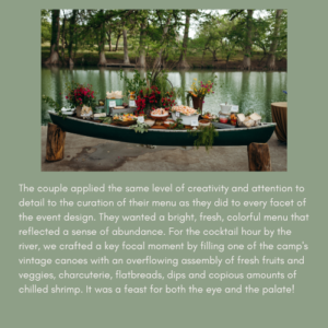 Canoe Raw Bar Grazing table